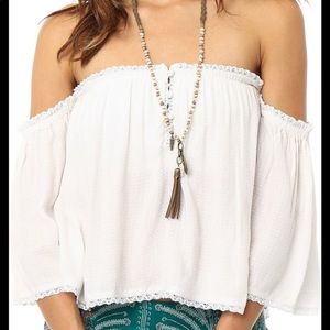 O’Neill off the shoulder top worn a few times